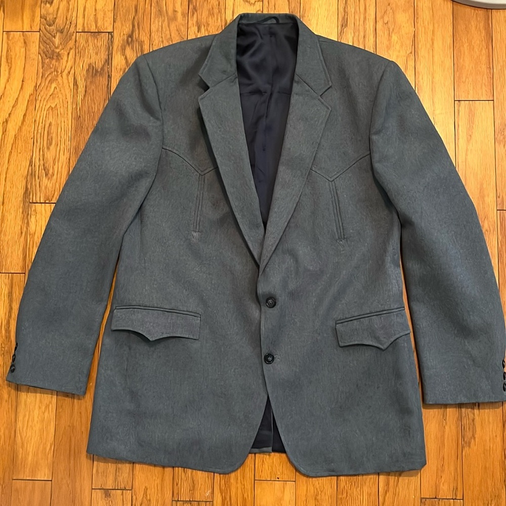 Mint Vintage USA Made Circle S Men’s Western Sport Coat Jacket.